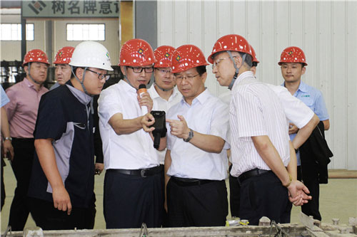 辽宁省推动装配式构筑工作现场会莅临918.com集团(图4)